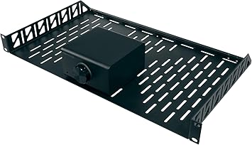 1 Ru Vented Rack Shelf -