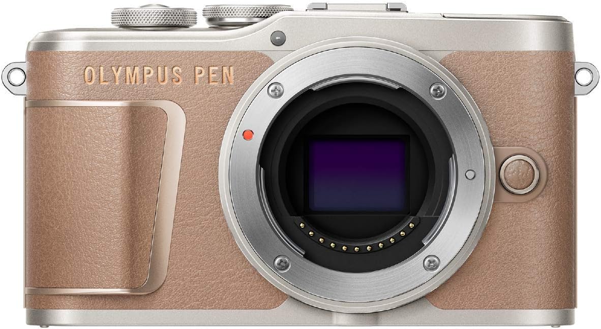 - 【整備済み品】 OLYMPUS ミラーレス一眼カメラ PEN E-PL10 ボディー ブラウン