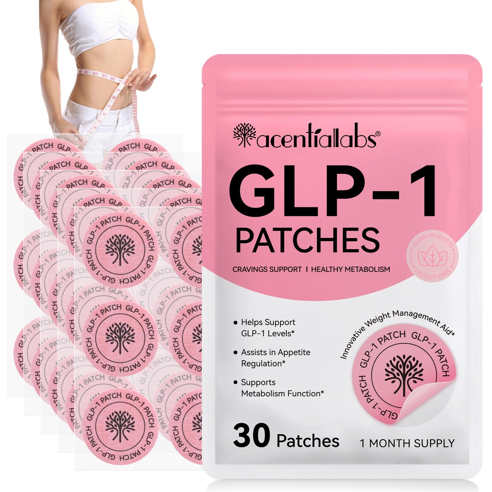 glp-1 patches research GLP-1 Patches Healthy Shape Plant-Based Formula Patch for All Skin- 30  Count : Buy Online at Best Price in KSA