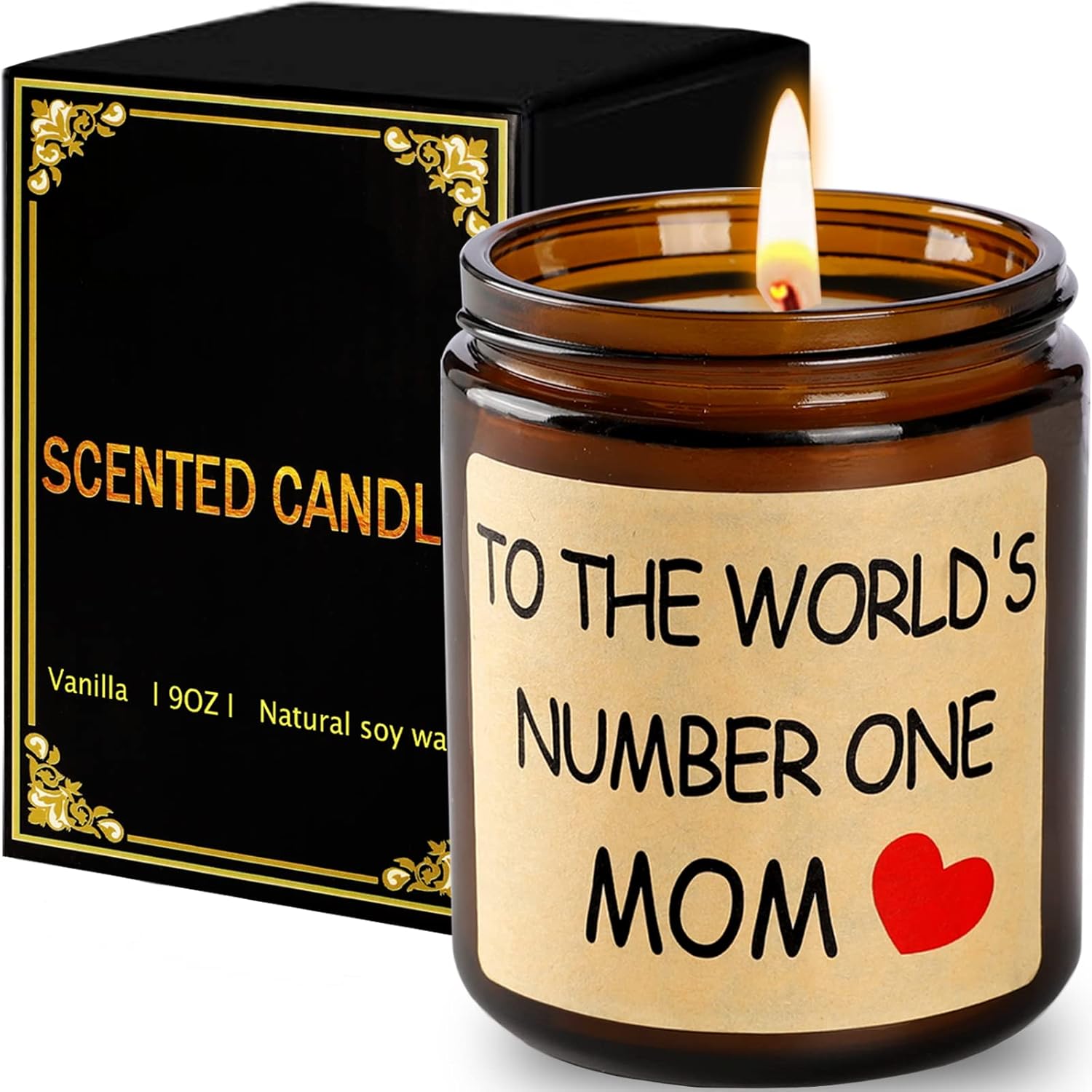 Fathers Day Candle Gifts for Mom, Candle Gifts for Mom from