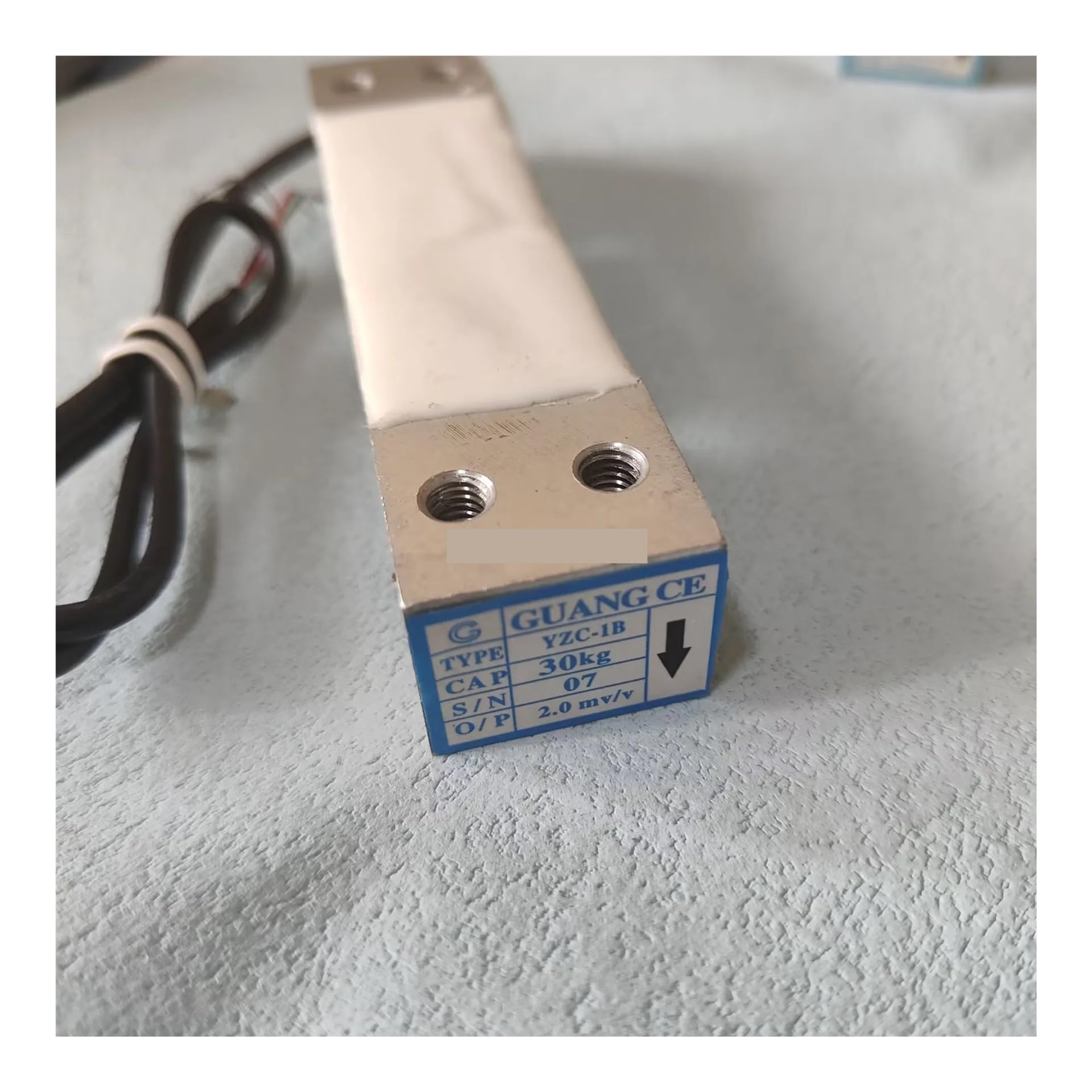 Báscula de plataforma medición con celda carga presión YZC-1B 3 kg, 5, 10, 20, 30, 40, 50, 120 y 200 sensor peso digital HX711 para dispositivos de pesaje(30kg)