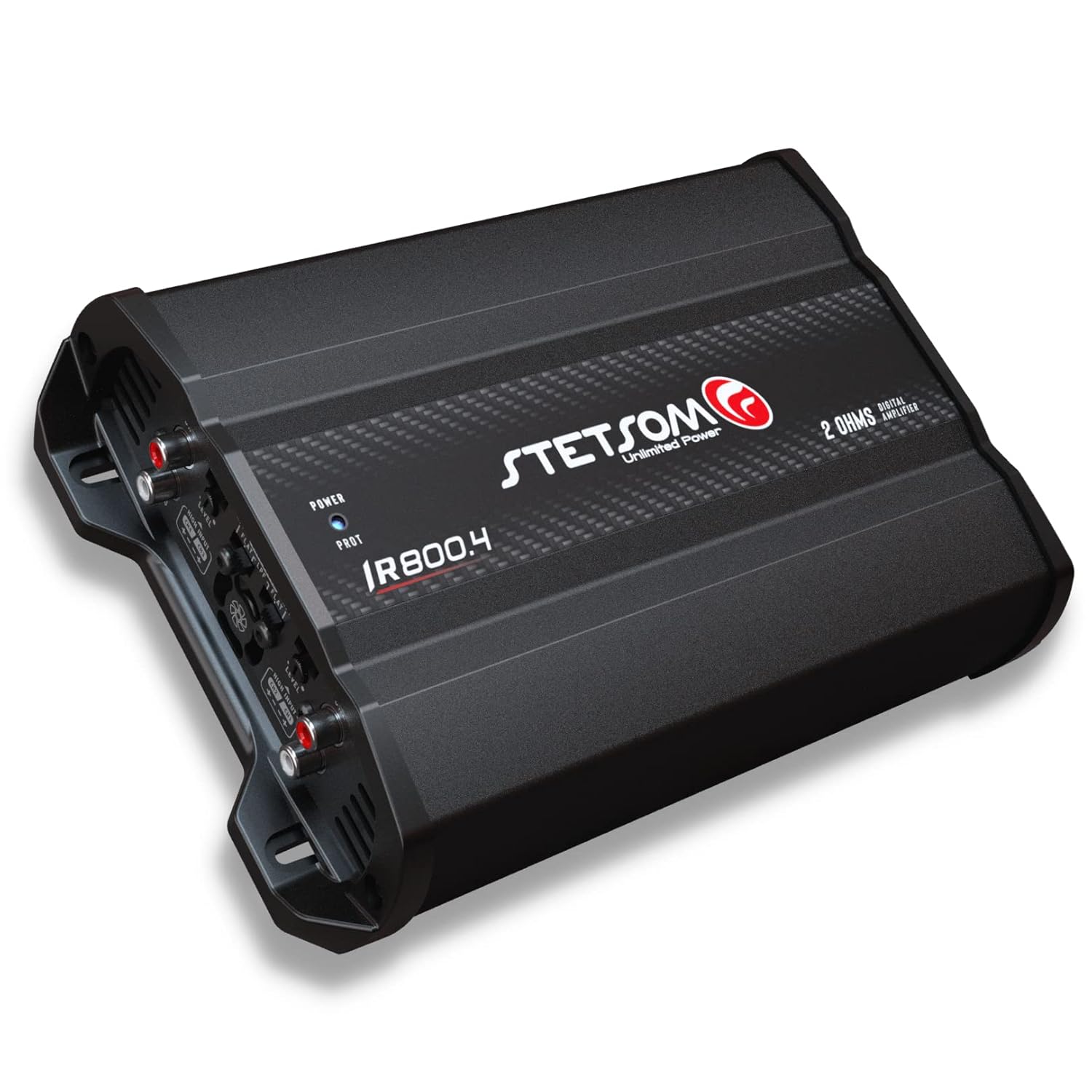 Stetsom IR 800.4 Compact 2 Ohms Digital Multi Channel Amplifier 800 Watts RMS 4 Channels 2Ω