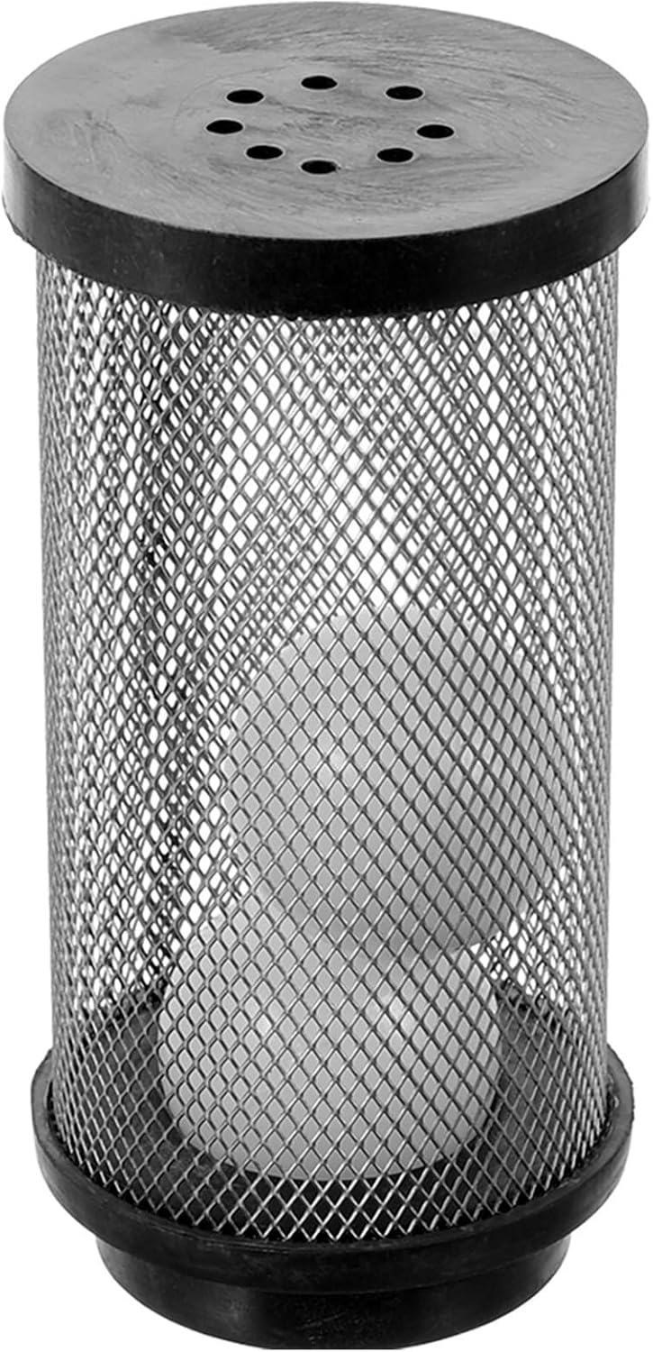 Floor Scrubber Replacement Part Float Ball Cage Stainless Steel Strainer | Mesh Filter Strainer, Waste Tank Ball Accessory, Small Lightweight Install