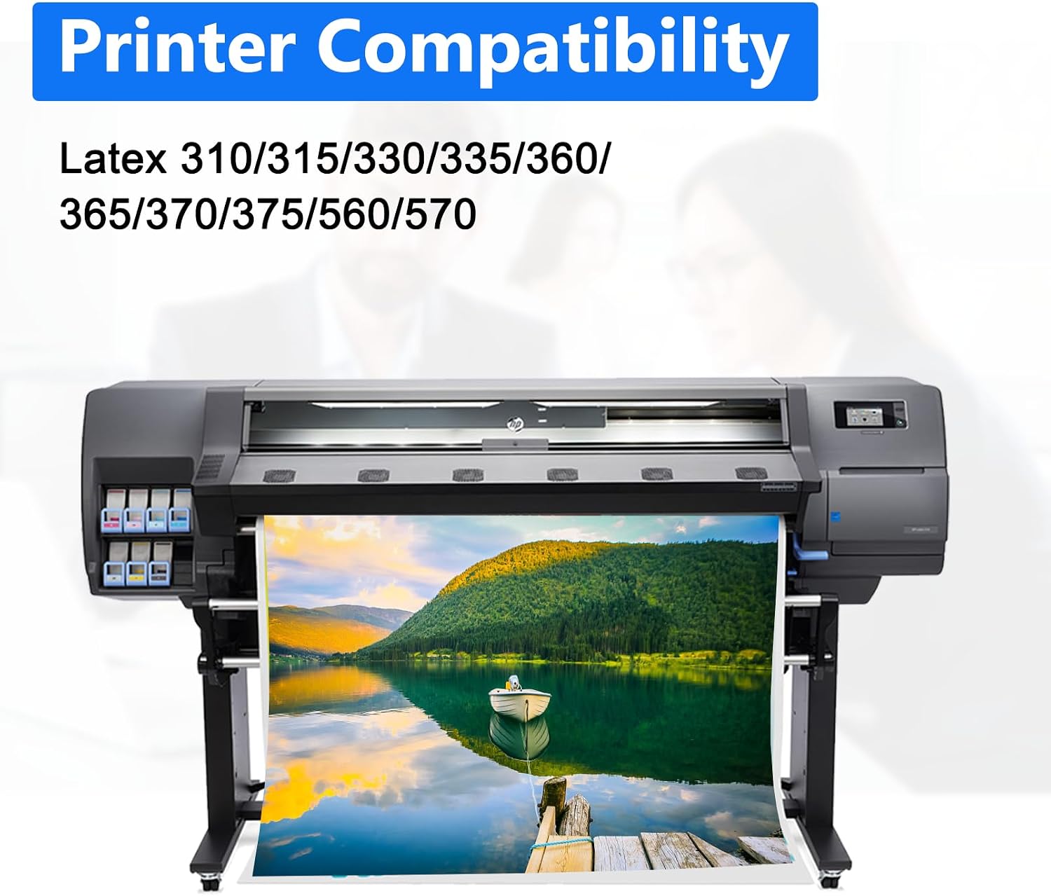 831 Yellow Ink Cartridges Replacement for 831 Ink Cartridges High Performance Work for Latex 310 54in. 330 64in. 360 64in. 370 64in. 570 64in. Printers（Yellow）