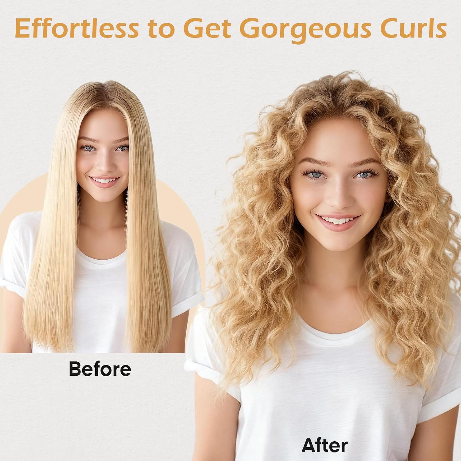 70" Heatless Hair Curler - Soft Curlers to Sleep In, Heatless Curls Overnight Curlers for Long Hair Volume, No Heat Curls Overnight, Satin Heatless Curling Set with Eye Mask (8 PCS, Black)
