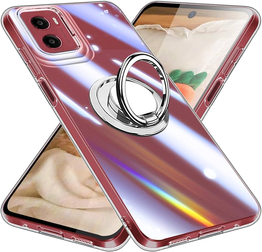 Amazon.co.jp: Motorola Moto G05 ケース クリア リング付き TPU