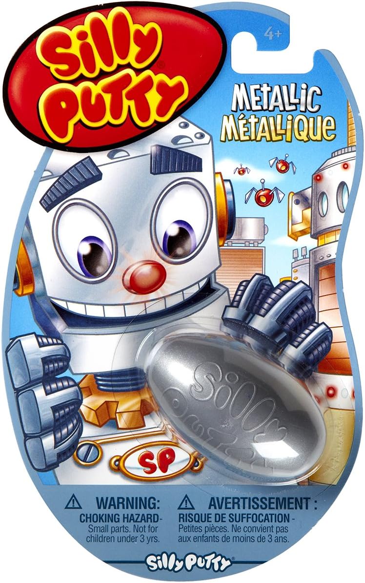 Crayola 080318 Silly Putty, Metallic Toys & Games