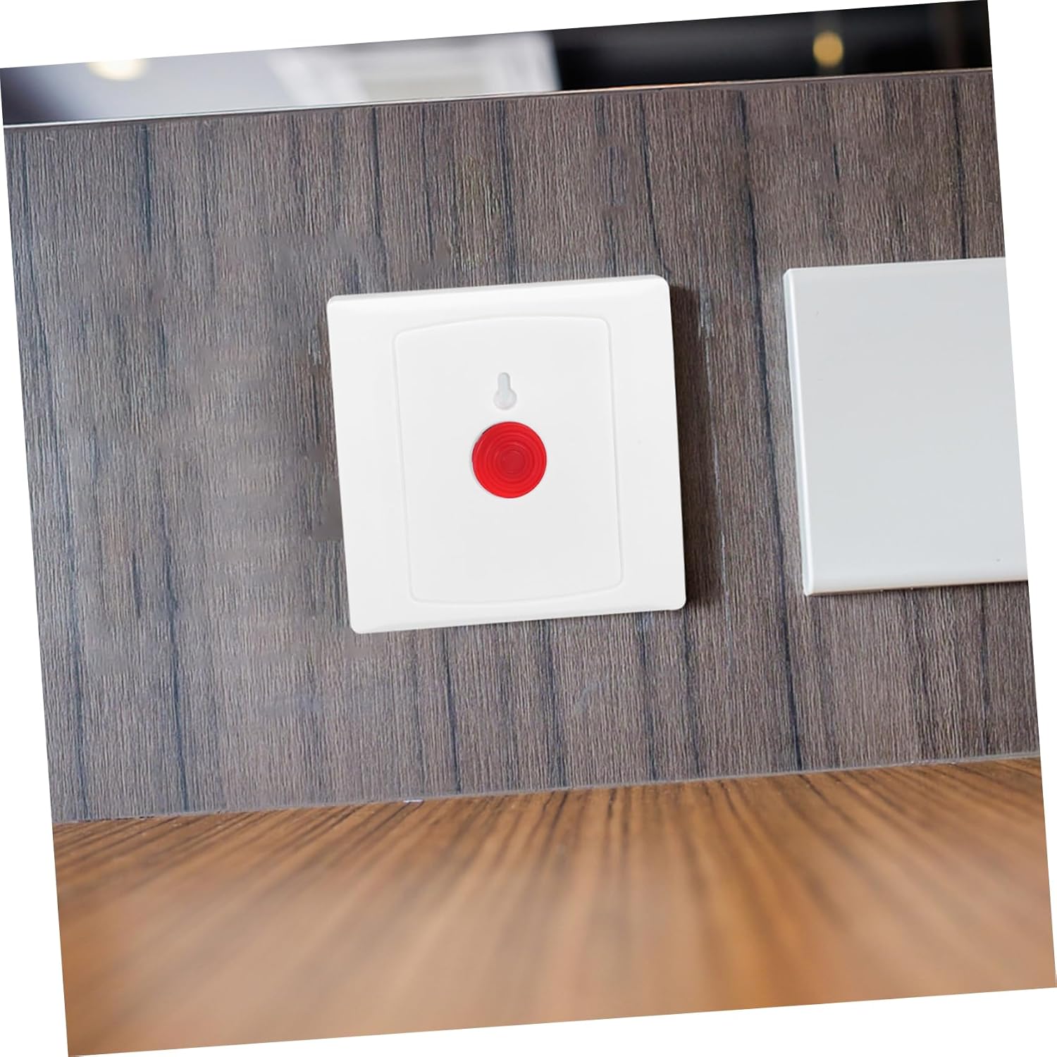 Emergency Call Button for Assistance with Reset Mounted