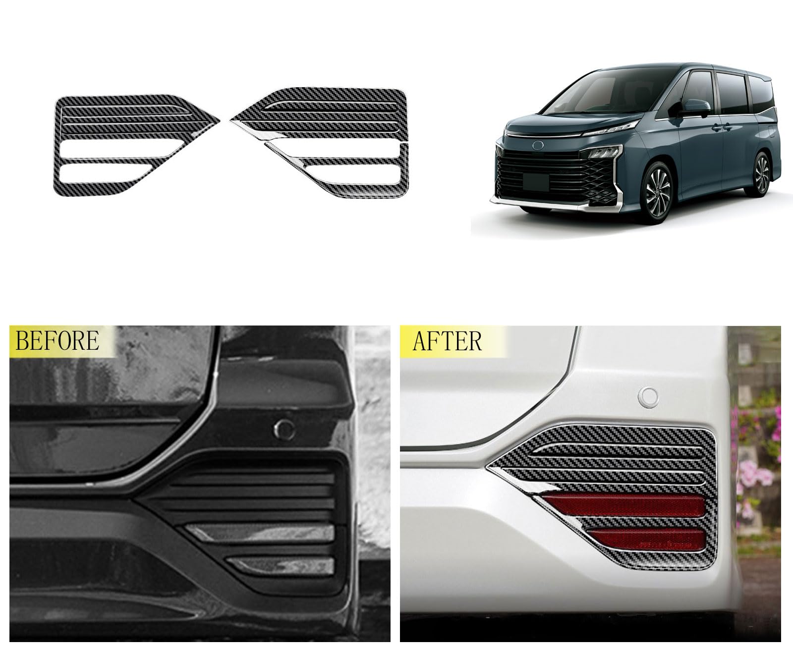 Amazon | TUBAIZAI 新型トヨタヴォクシー90系 に適合For VOXY リア