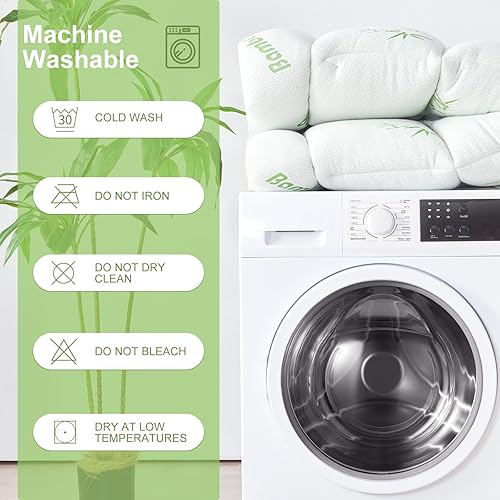 Miniatura 7 de Cubrecolchón tamaño King de viscosa derivada del bambú, funda de colchón suave y gruesa tipo almohada para dolor de espalda, protector de colchón