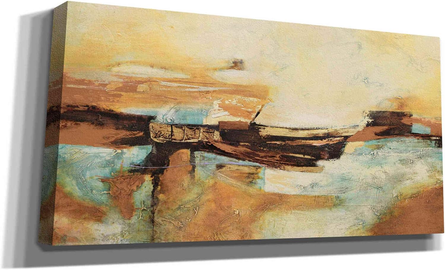 Epic Graffiti 'Causal II' by Gabriela Villarreal Canvas Wall Art, 24"x12"
