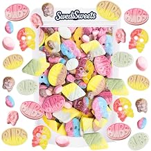 Mega Bubbles Candy Variety Pack - Authentic Swedish Picks & Mixes - Vegan, Fruity & Sour - Large Capacity Candy for Sharing & Gifting - 2 lbs - 32 oz