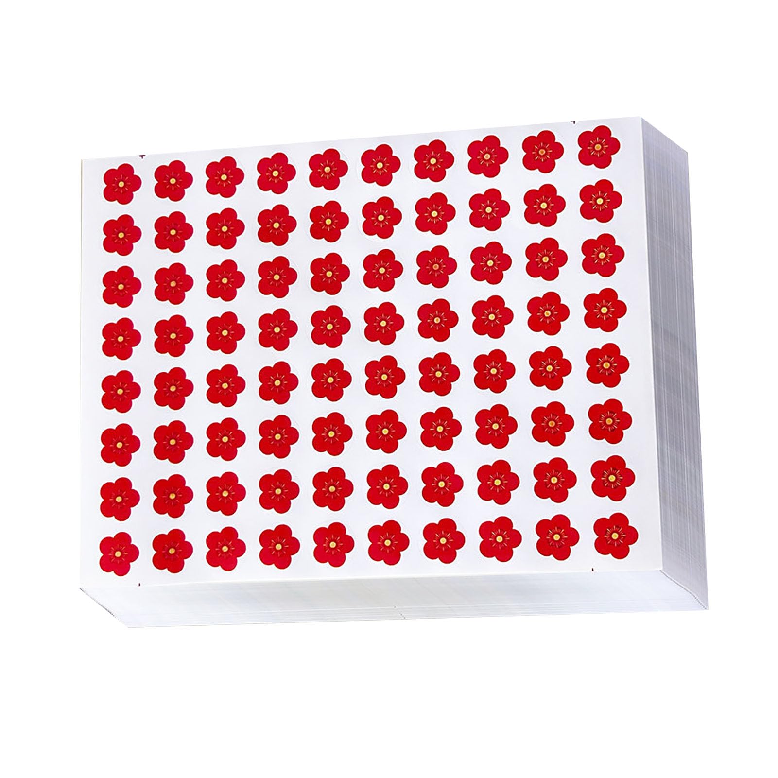 Tyenaza 800pcs Reward Stickers, Little Red Flowers Reward Stickers Students Self Adhesive Stickers for Kindergarten Primary School - Image 8