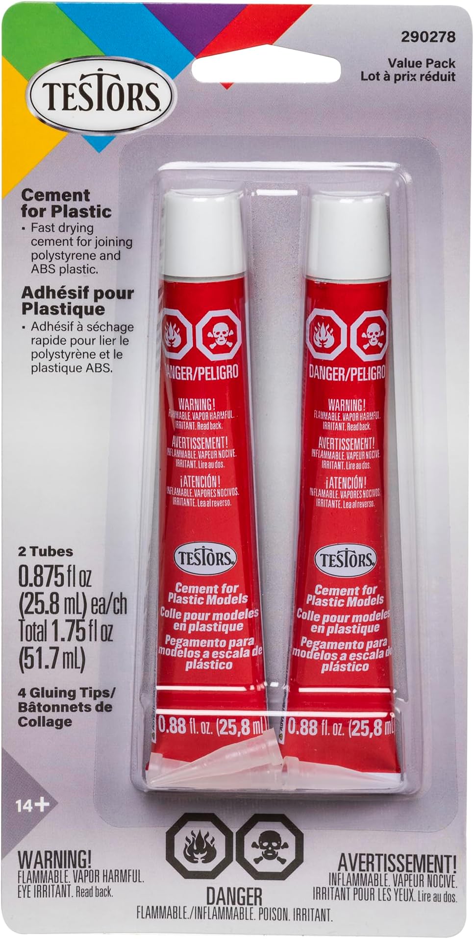 290278 Cement for Plastic, 1.75 Fl Oz