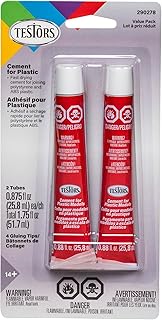Testors 290278 Cement for Plastic, 1.75 Fl Oz
