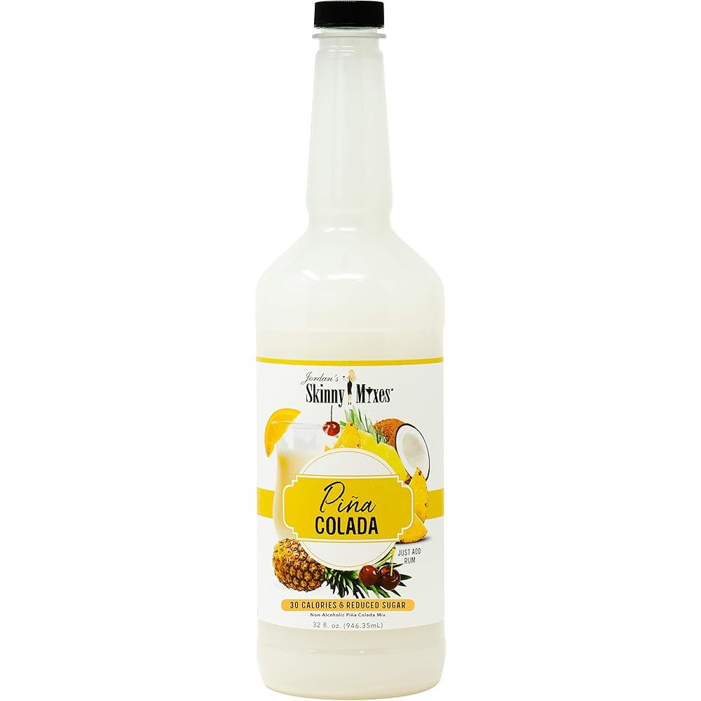 4/mo Finance Jordan's Skinny Mixes, Pina Colada, Sugar Free Cocktail