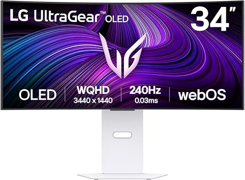 LG Ultragear 34GX90SA-W・(34GX90SA-W.AEU)・OLED Monitor・Gaming・Curved・86.2 cm (34") - 2