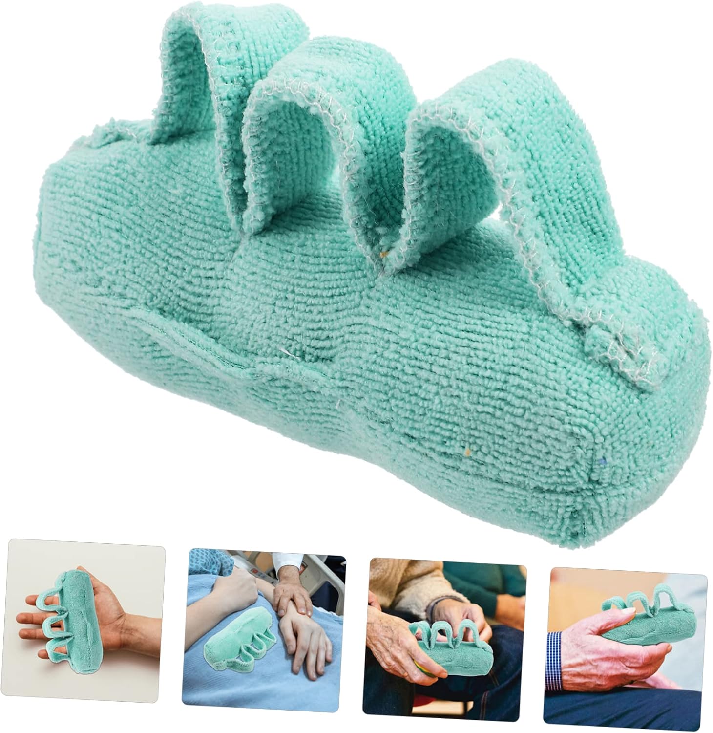 Gatuida 4pcs Grip Strengthener Arthritis Treatment for Hands Finger Separator Ulcer Finger Hand Palm Protector Training