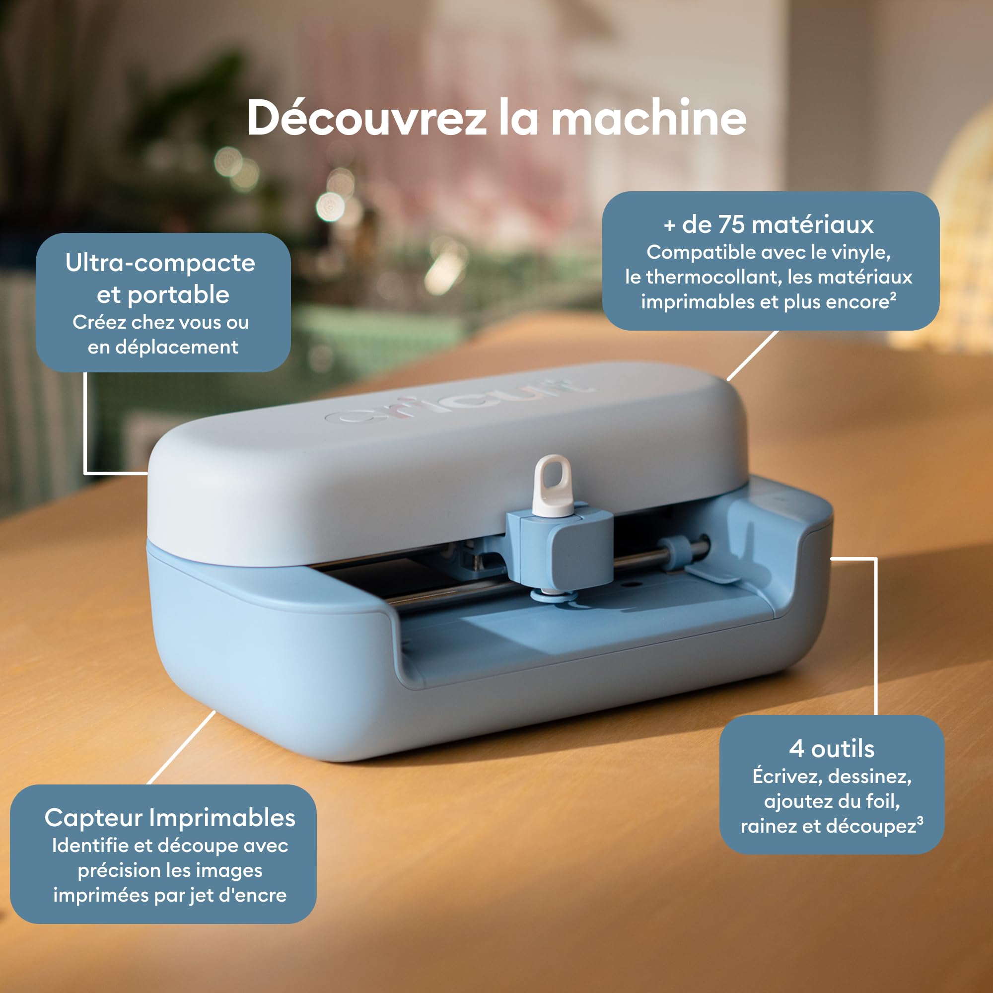 Cricut Joy™ 2 Essential Bundle + Contenu numérique. Machine de découpe intelligente compacte – idéale pour cartes personnalisées, autocollants simples et étiquettes