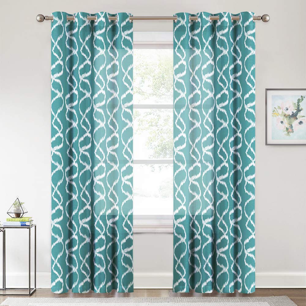 Circle Pattern Curtains Curtains & Drapes 2023