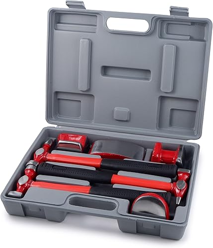 Miniatura 2 de Titan Herramientas - Juego de martillo de cuerpo automático de 7 piezas con Thre (15084)