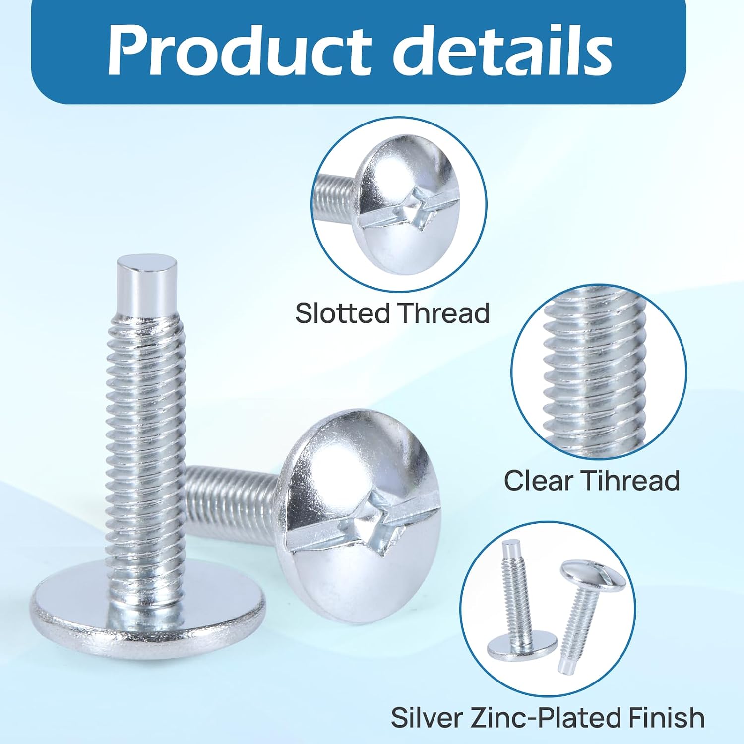 Compatible Load Center Cover Replacement Screws, 20PCS