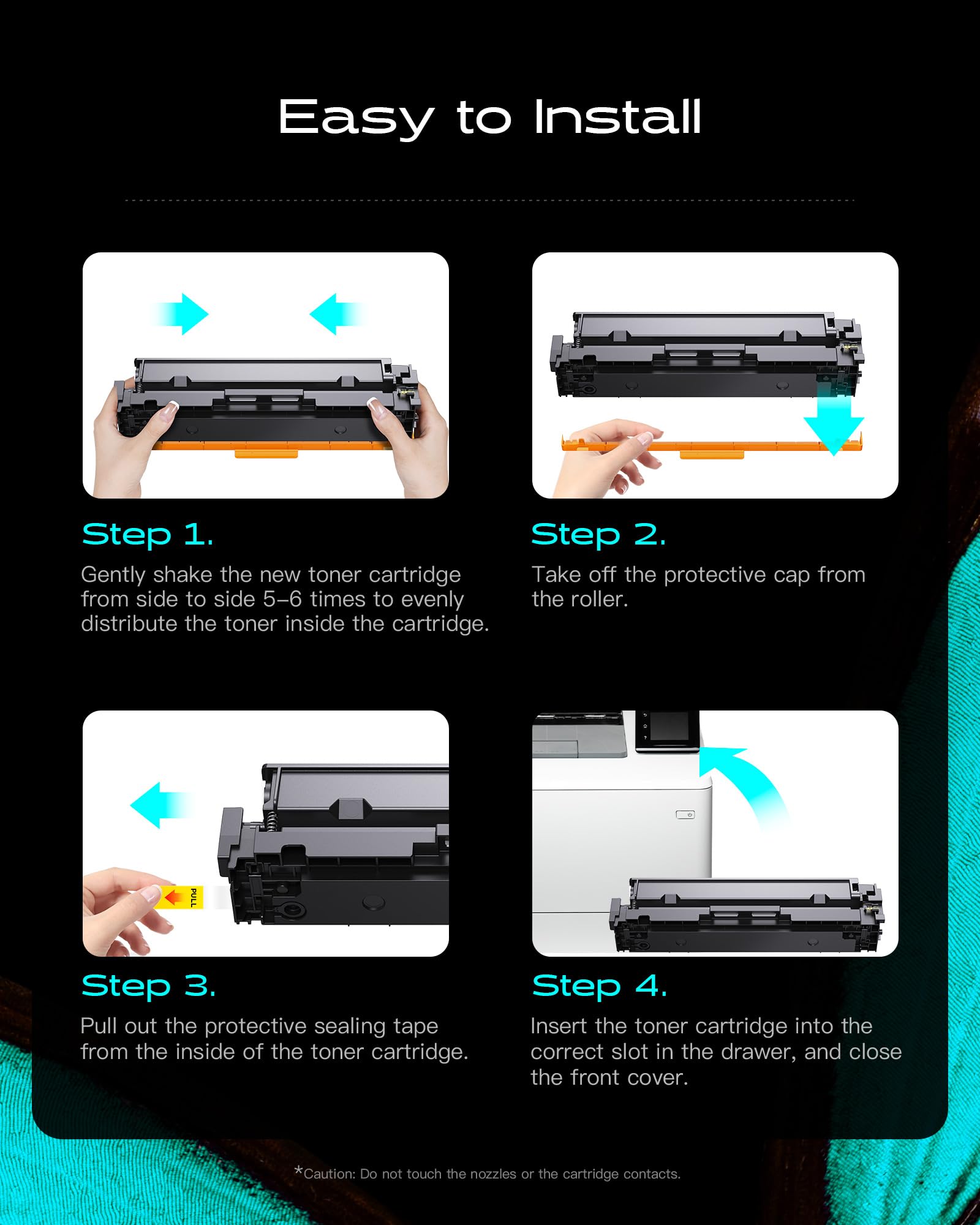 iNKPAD 067H Toner Compatible avec Canon 067H 067 i-SENSYS MF657Cdw MF655Cdw