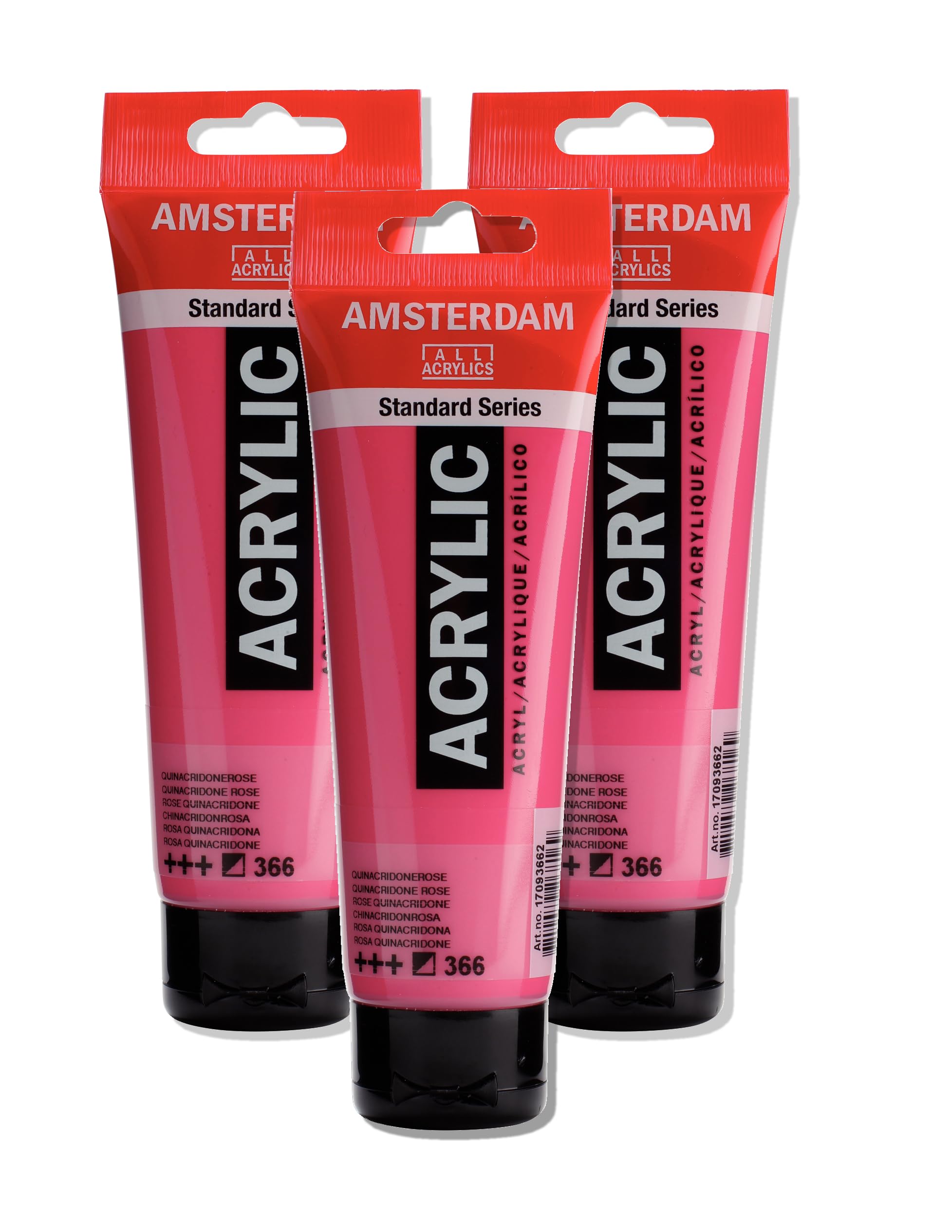 Amsterdam Standard Series Acrylic Tube 120 ml Quinacridone Rose 366 (17093662)
