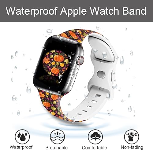 Miniatura 65 de Watch Band Compatible with Apple Watch 38mm 40mm 41mm 42mm 44mm 45mm for Women Men Sport Silicone Wristbands Strap for IWatch Series 7 6 5 4 3 2 1