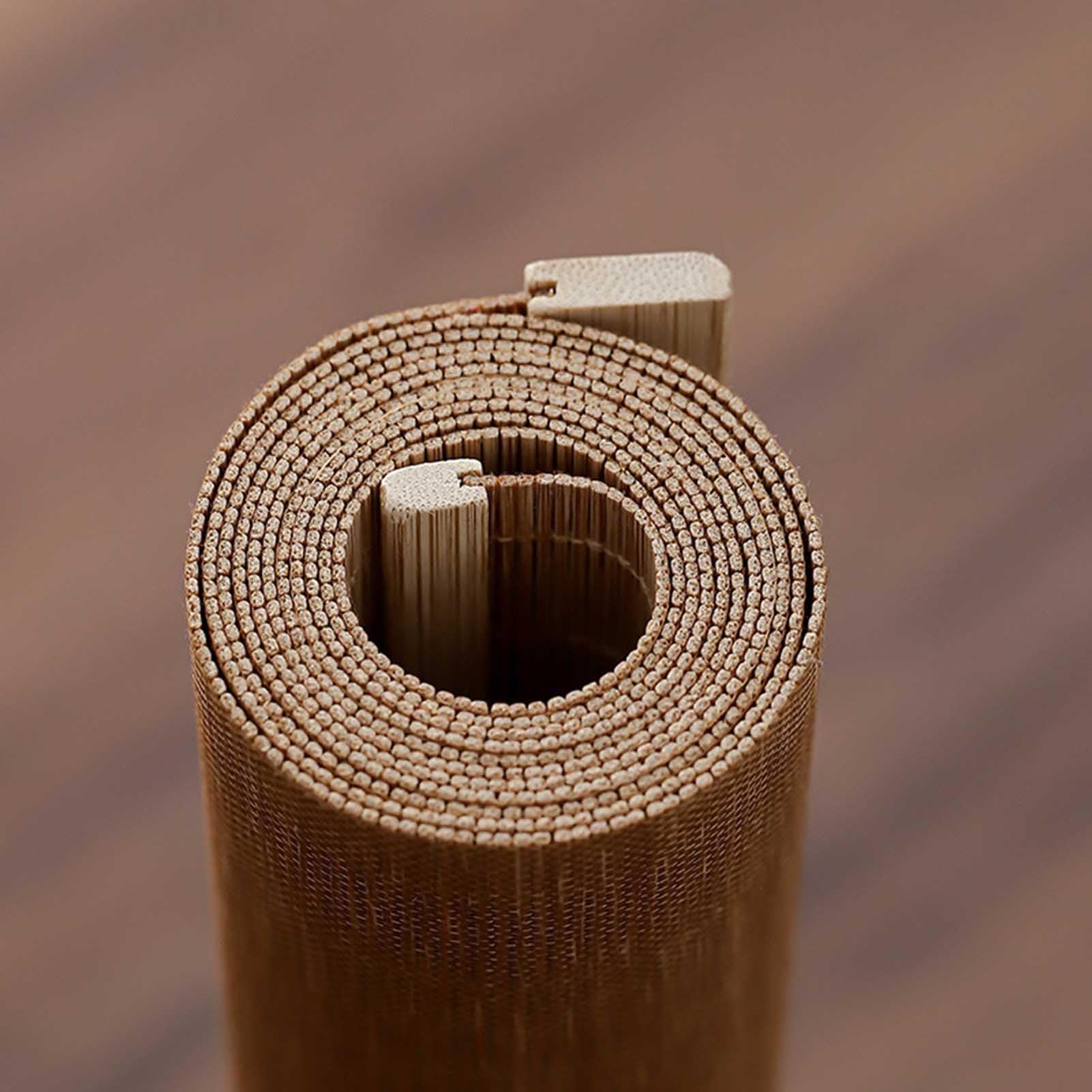 Camino de mesa de bambú, manteles individuales lavables resistentes al calor, protector de mesa de comedor, aislamiento para casa de té y uso doméstico