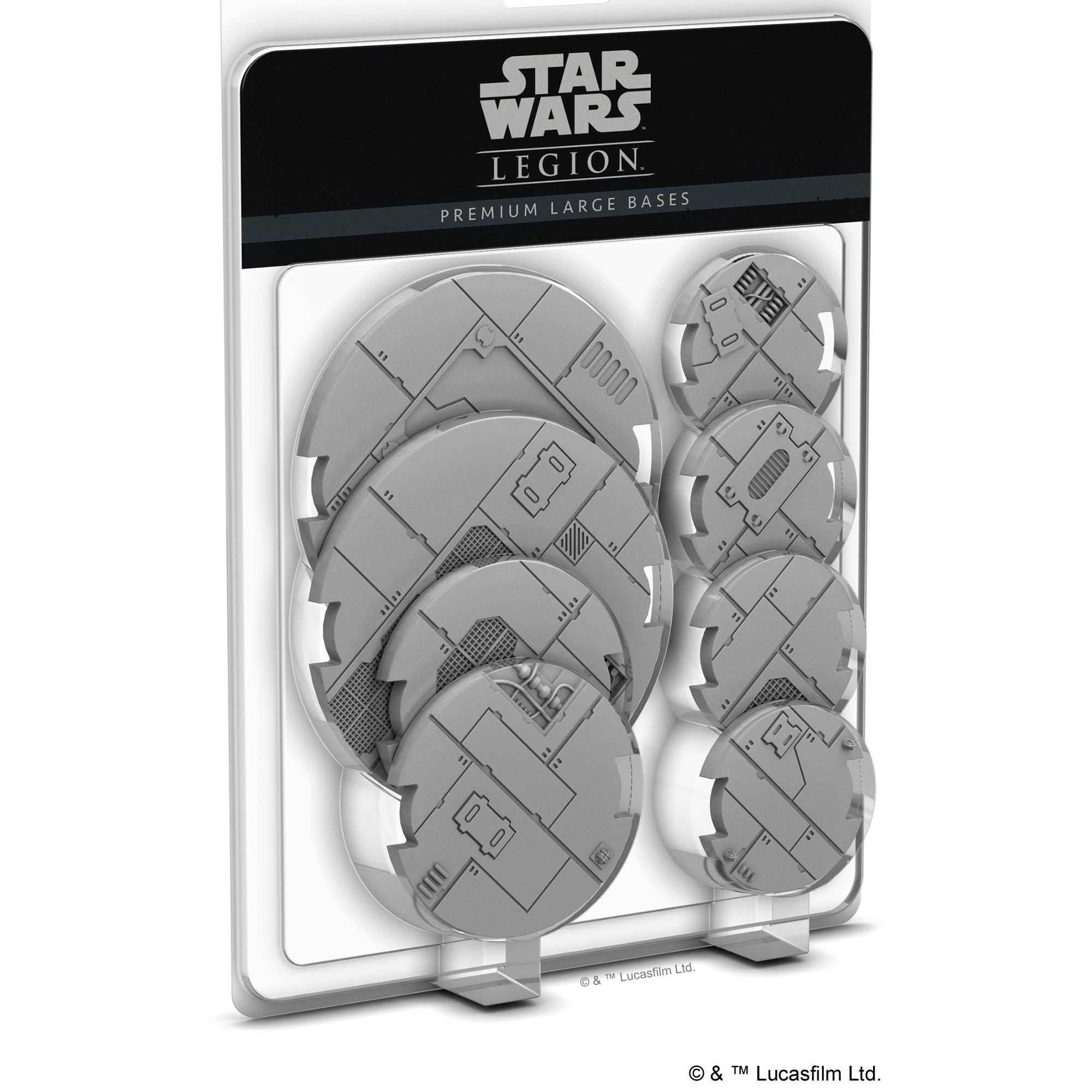 Star Wars FFGSWL29 Legion-Premium Large Bases, Multicoloured