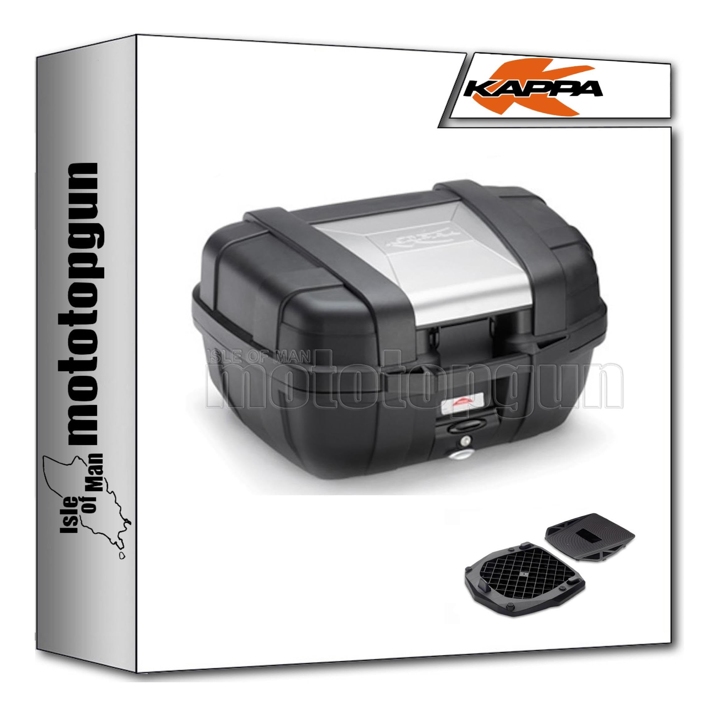 Top case Kappa KGR52 et support KR689 pour BMW R 1200 GS 2004-2012 - 3