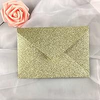 Vista 14 de 25 sobres blancos perla A7 de 5,35 x 7,7 pulgadas, perfectos para bodas 5x7, tarjetas de invitación, invitación RSVP de cumpleaños