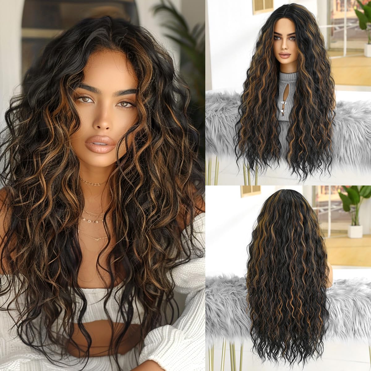 blonde haare mit braunen highlights