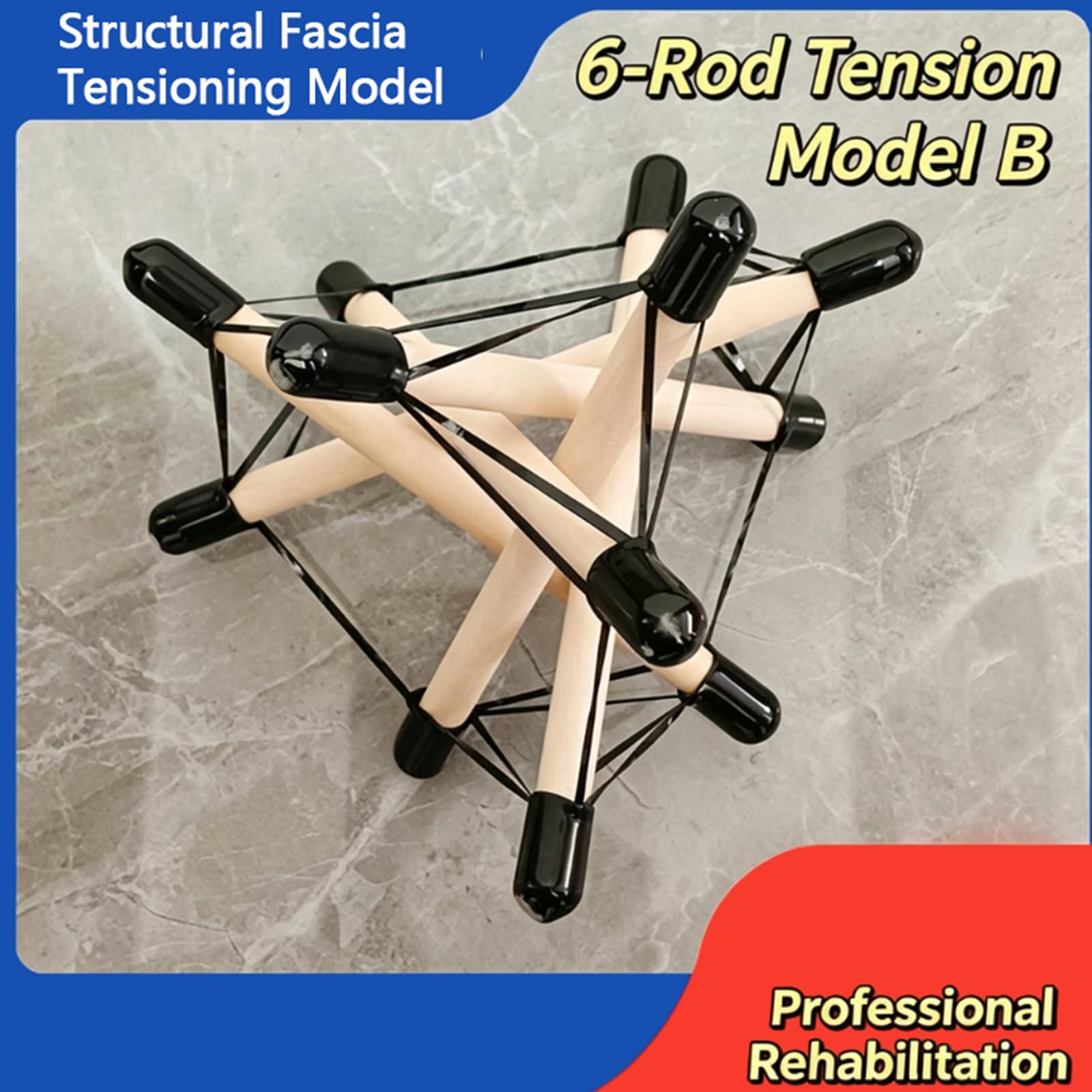 Modelo Integral de Tensión - Modelo de Rehabilitación Axial Dinámico - para Materiales Didácticos de Estructura Corporal de Tensión Fascial