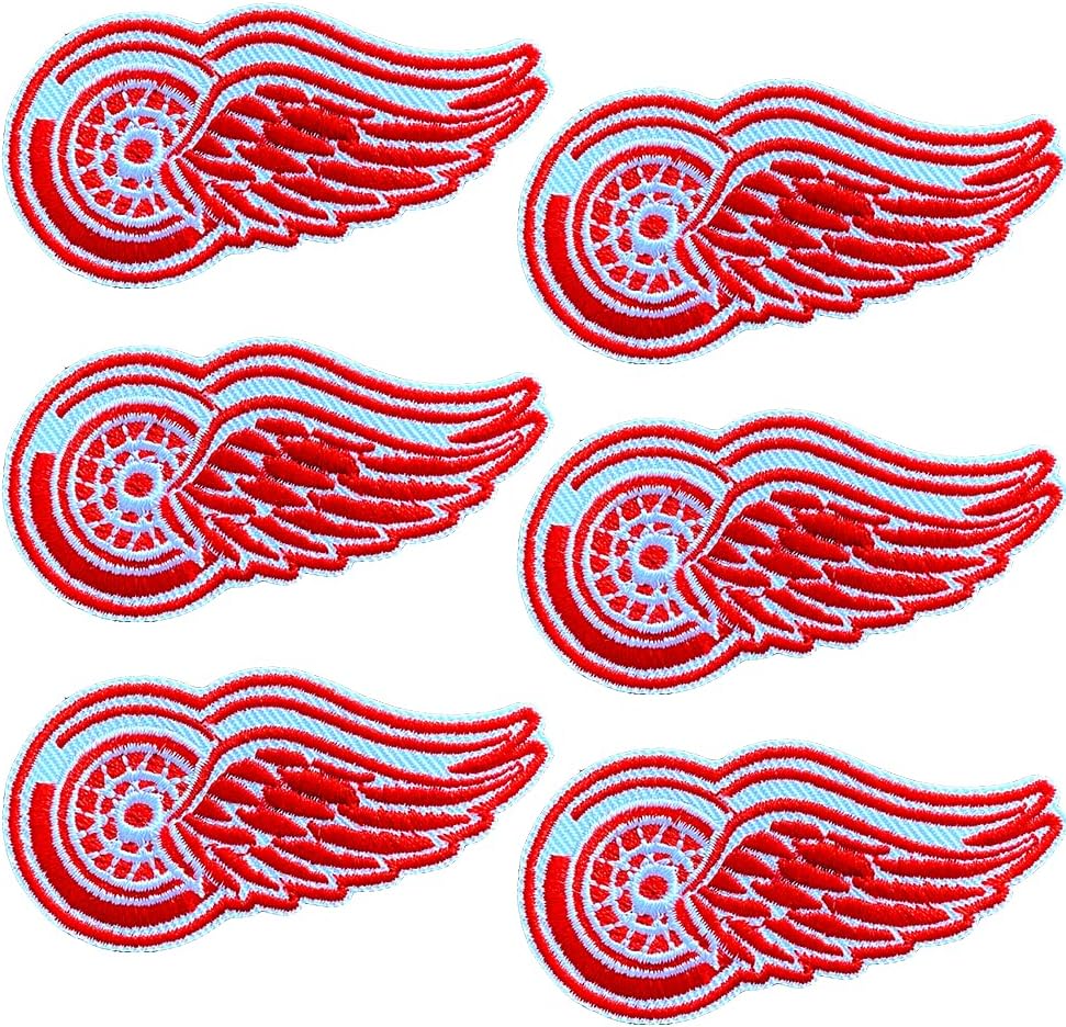 6 Pcs Sports Styles Embroidered Patches for 00000 Sew On