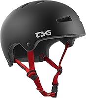 TSG Superlight Satin Black Helmet - Snug Fit, CPSC/EN1078 Certified, Lightweight 300g for Bike, Skate, Longboard, Roller Derby