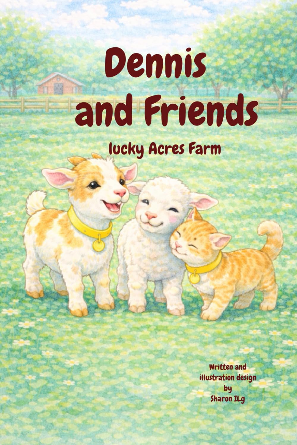 Dennis and Friends Lucky Acres Farm: Childrens picture book, heartwarming animal book,