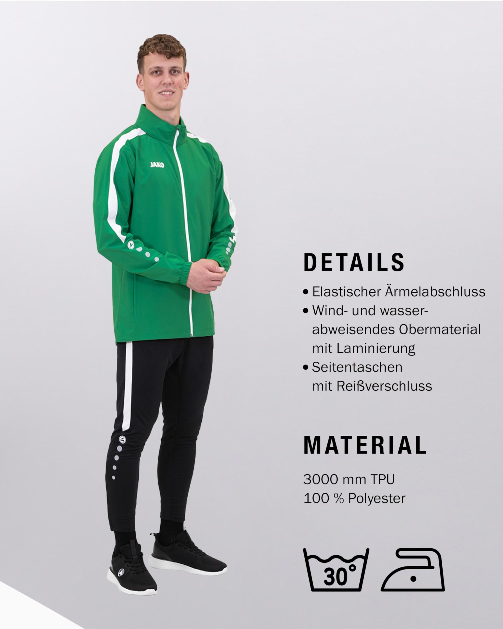 JAKO Power Allwetterjacke Kids Kinder