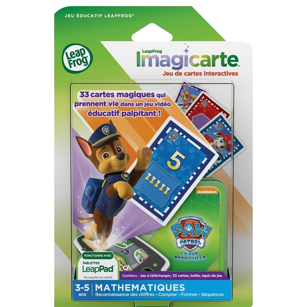 LeapFrog - 81580 - Jeu De Société - Leappad - Pat Patrouille - Réalité Augmentée