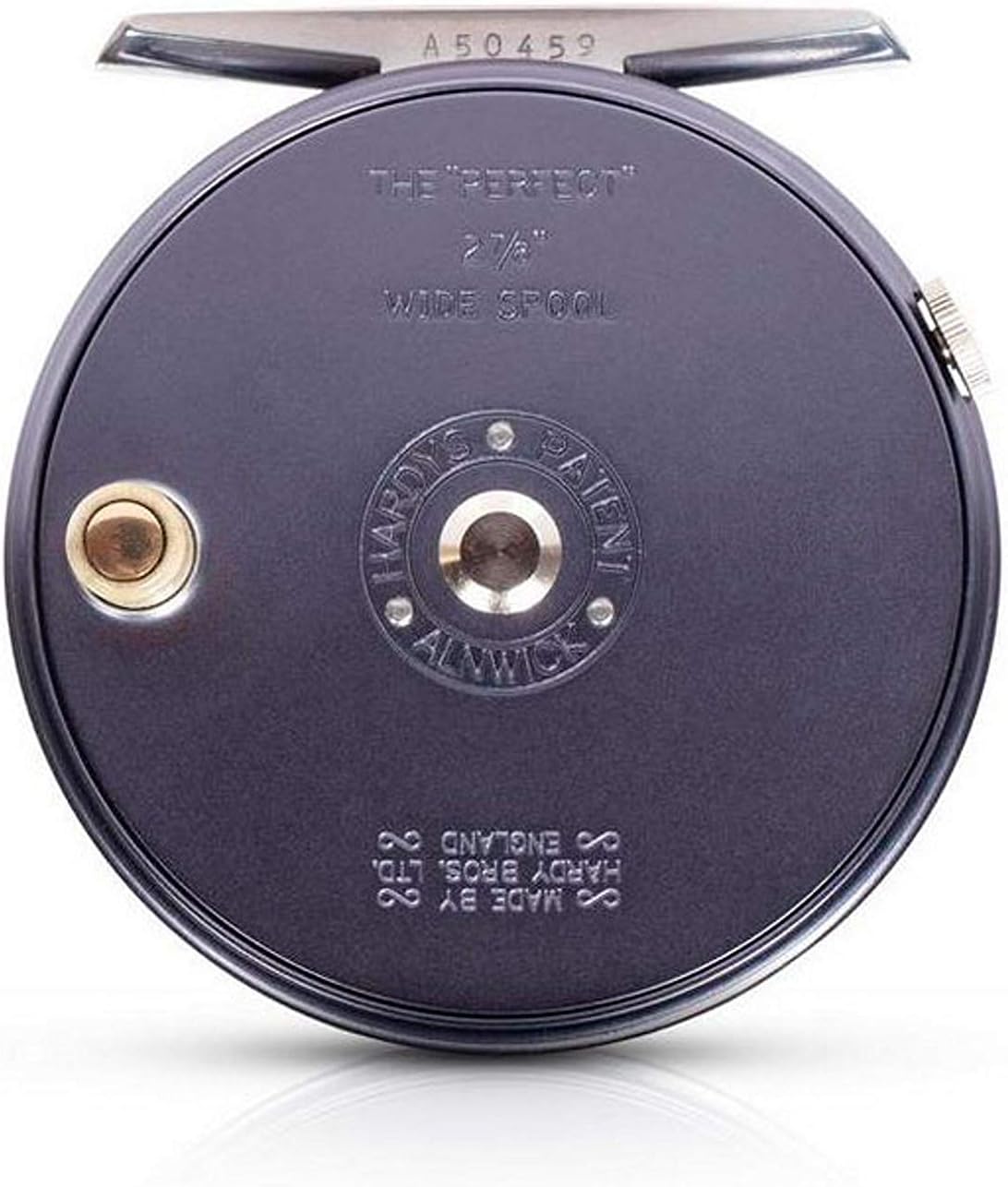 Hardy Wide Spool Perfect Fly Fishing Reel / Spare Spool - Right/Left Reel Handle Position - Gun Metal
