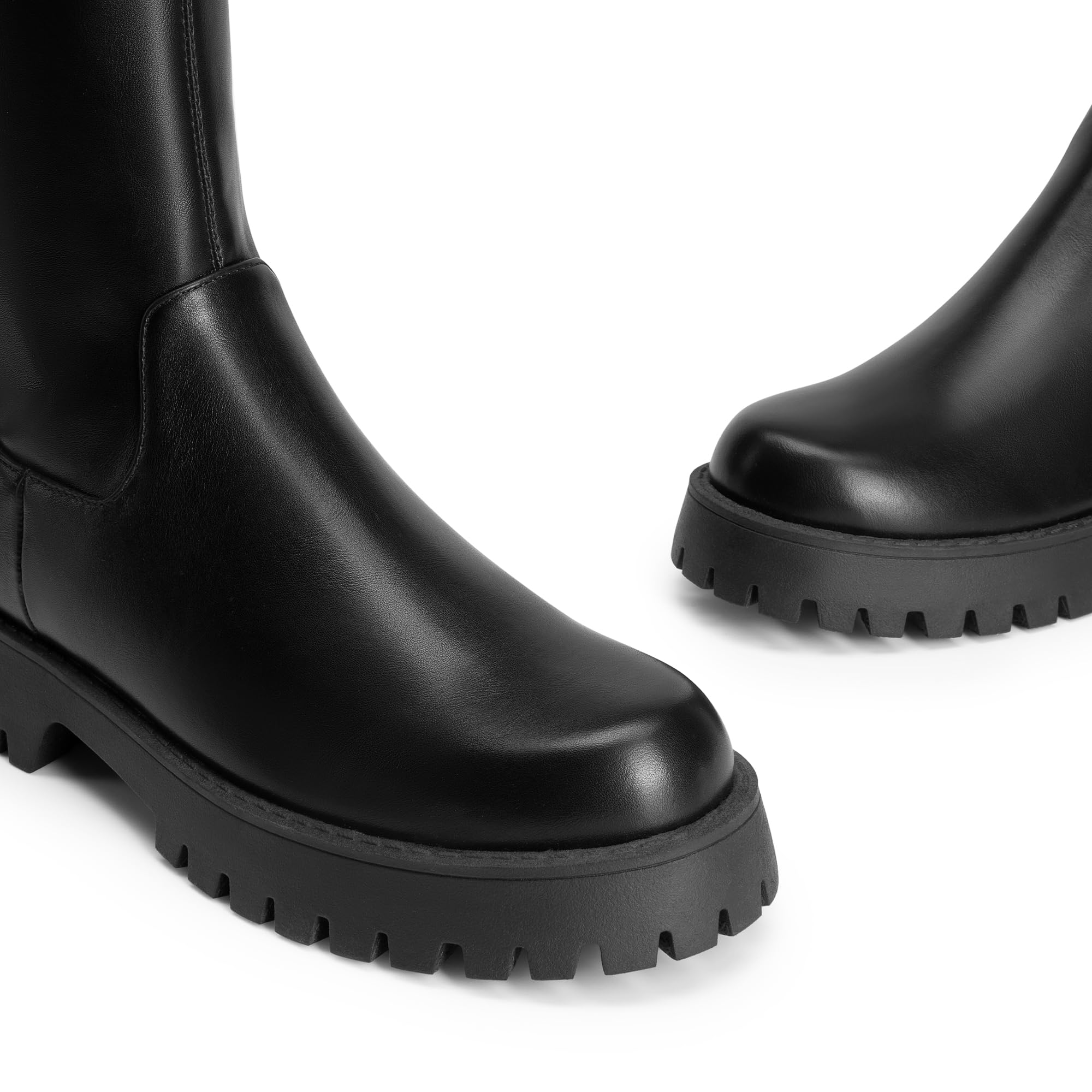 DREAM PAIRS Bottes au-Dessus du Genou pour Femmes Élégantes Cuissardes Tendance et Classique SDOB2408W