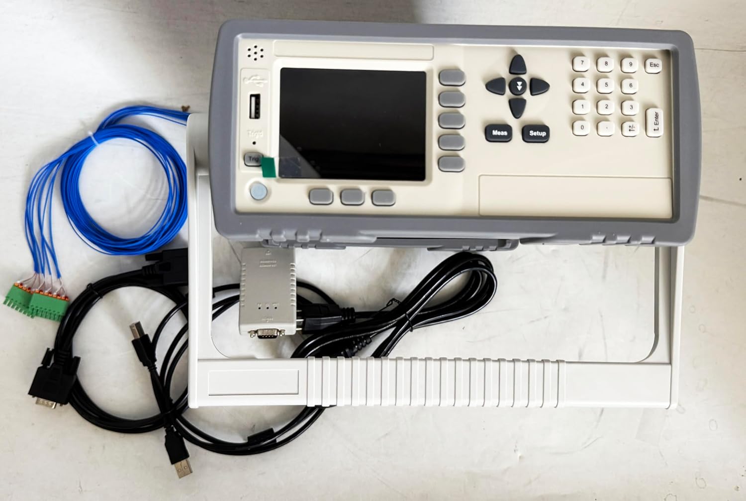 8 Channel Thermometer for Multi-Point Temperature Testing with Range -200℃~1800℃ Resolution 0.1℃ RS-232 & USB Interface Thermocouple J/K/T/E/S/N/B/R