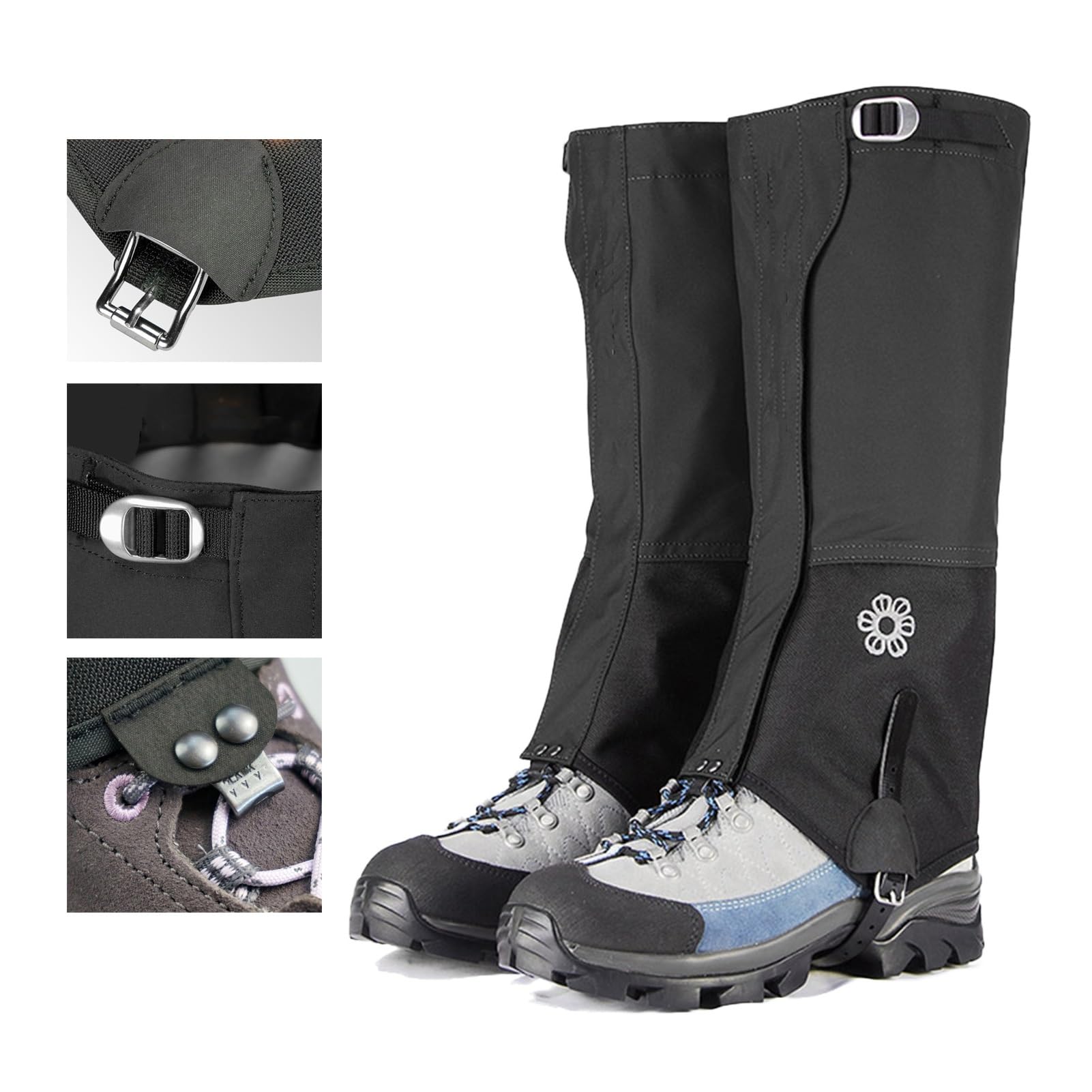 Guêtres De Jambe, Guêtres De Serpent Respirantes, Guêtres De Chaussures Réglables, Tissu Résistant À L'usure 1000D For Tous Les Sports De Plein Air Et Les Travailleurs (taille De Chaussure Appropriée
