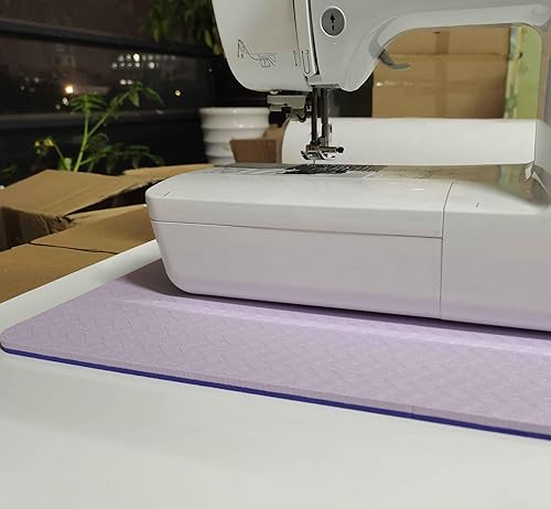 HONEYSEW Alfombrilla silenciadora para máquina de coser que se mantiene en su lugar, reduce las vibraciones, el movimiento y el deslizamiento de la