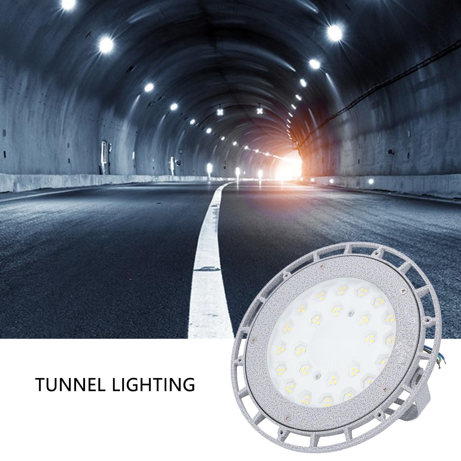 CHICIRIS LED Explosion Proof Leuchte 5000K 50W 5500lm IP66 Wasserdicht, für
