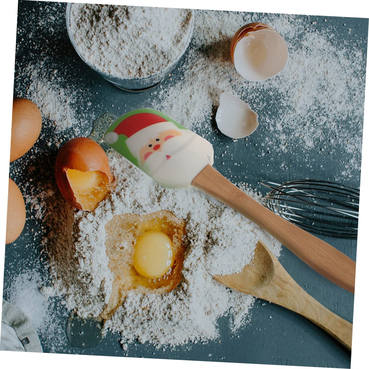 MAGICLULU 5 Juegos Espátula De Silicona Para Crema Cuchillería Sartenes Estera Decoración Y Accesorios De Cocina Utensilios Raspador Para Decorar Pasteles Equipo Gel De Sílice 5 Piezas * 5