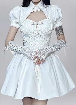 アイドル衣装⋆⸜おもちゃみたいなJSK・へドレ付き⸝⋆ Amazon.co.jp: [DozingCat] [即納]アイドル衣装 ゴシック 黒