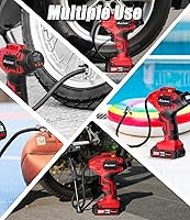 Vista 6 de AVID POWER Paquete de compresor de aire inflador de neumáticos (solo herramienta) con batería de iones de litio de 20 V