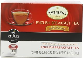 English Breakfast Decaffeinated Tea, K-Cup Portion Pack for Keurig K-Cup Brewers, 12 Count (Pack of 3)